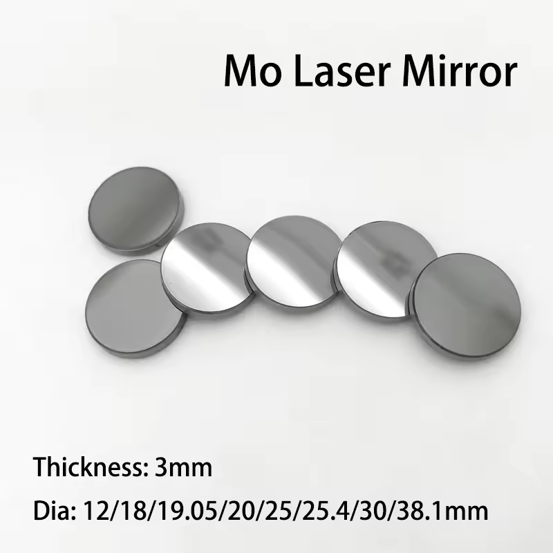 Optisk glasspegel reflekterande speglar Lasermolybdenspegel för lasermaskin